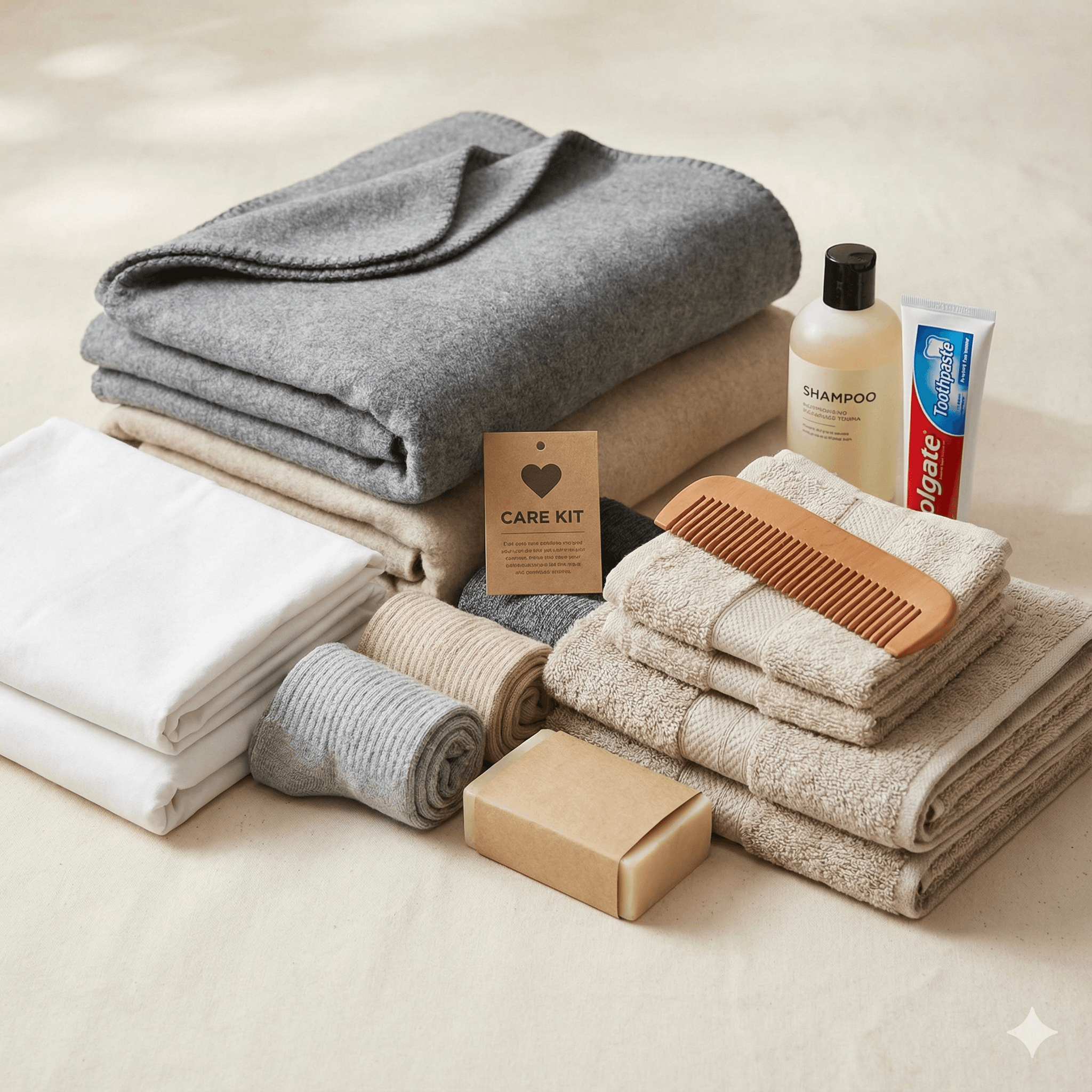 Kindness Kit supplies